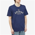 Adidas Men's Graphic T-Shirt in Night Indigo