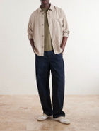 FRAME - Checked Woven Shirt - Neutrals