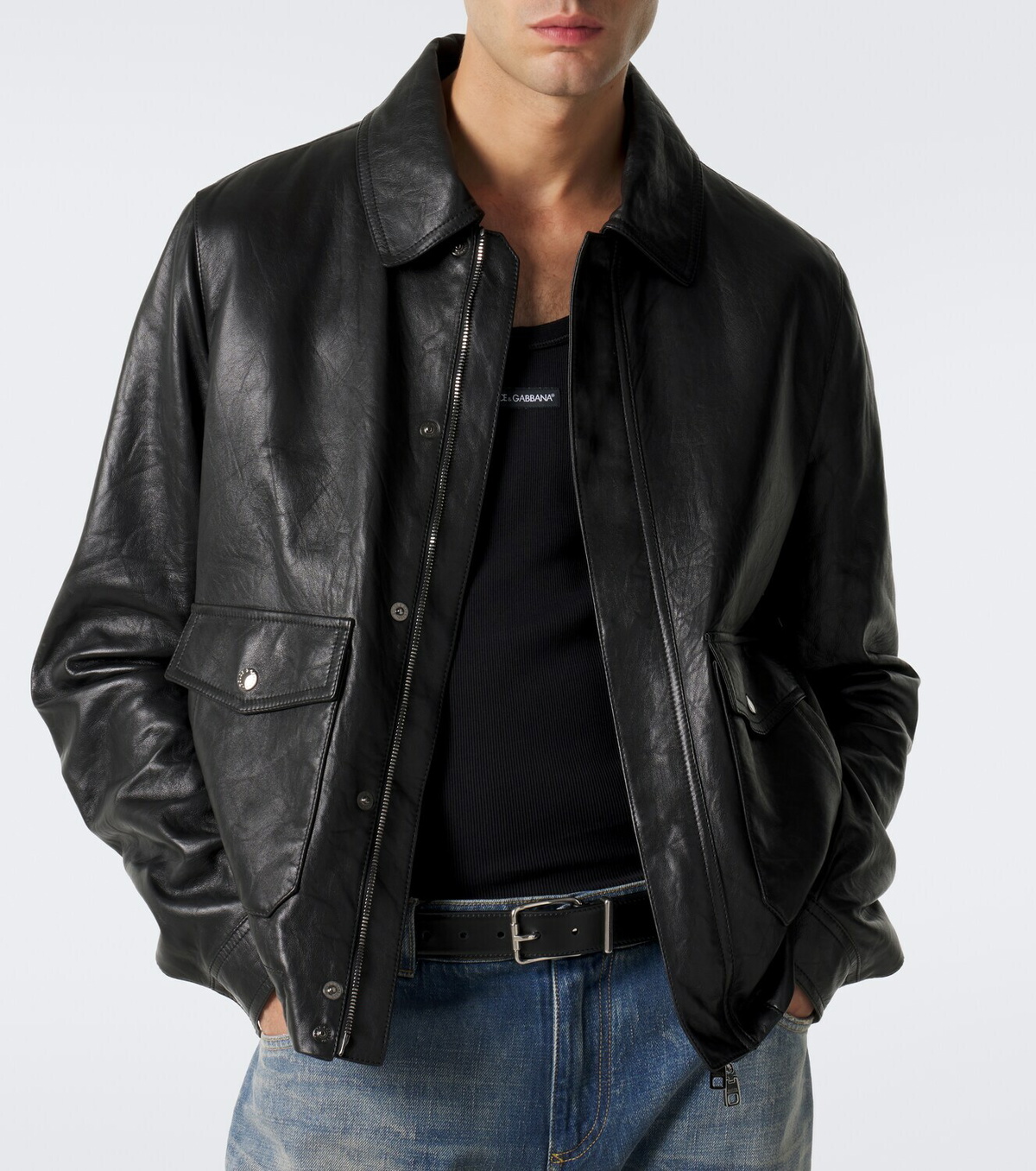 Dolce&Gabbana Leather jacket
