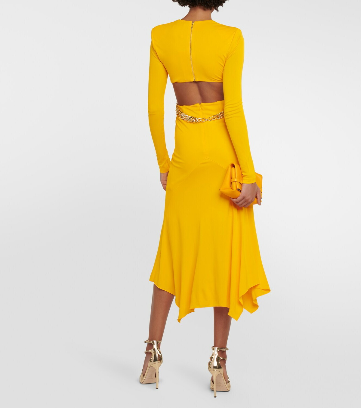 knee length dresses for ladies Phoenix Paillette Midi Dress – T² main image 1