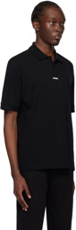 Hugo Black Bonded Polo