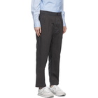 Comme des Garcons Homme Grey Garment-Dyed Chino Trousers