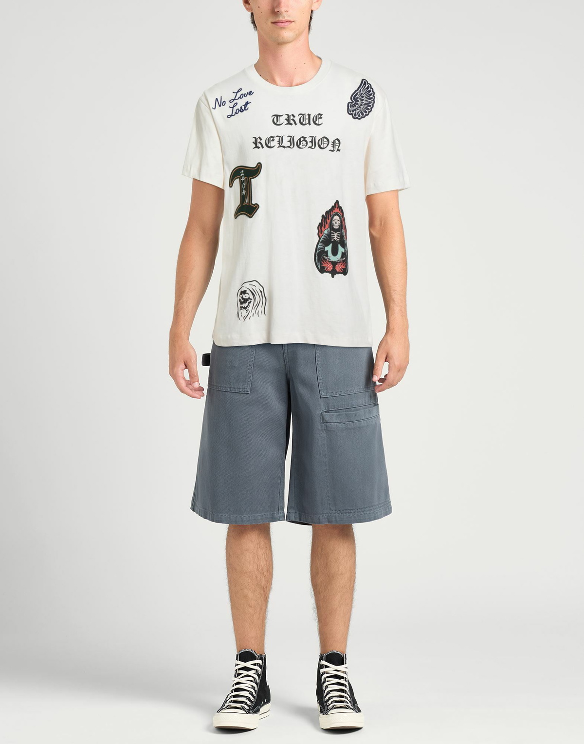 True Religion Mens T-shirt in White