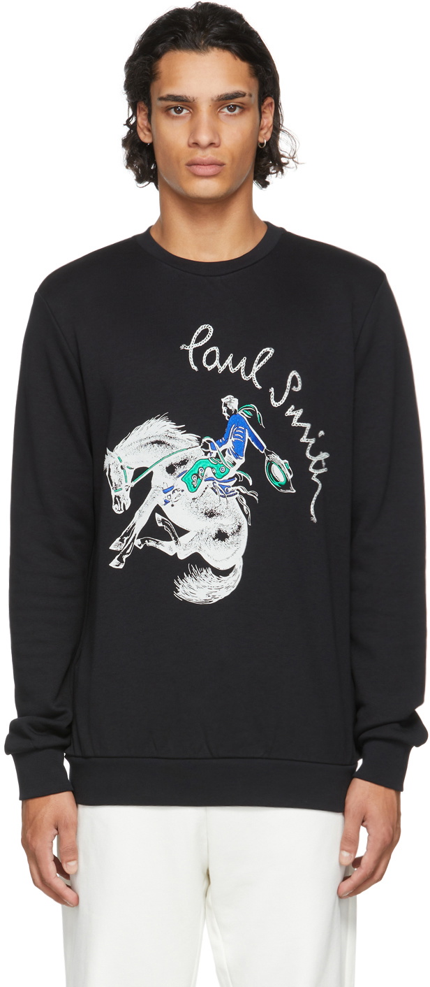 Paul Smith Black Cowboy Sweatshirt Paul Smith