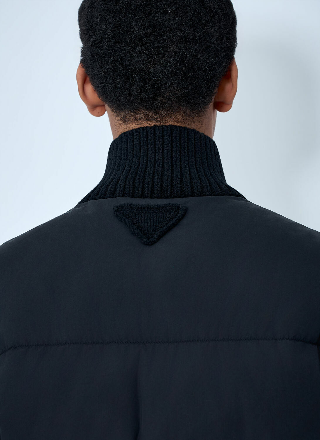 Prada High-Neck Puffer Jacket