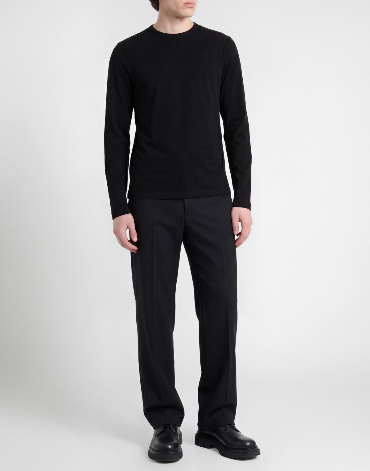 Jil Sander Mens T-shirt in Black
