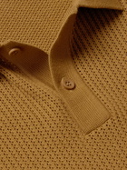 Sunspel - Supima Cotton Polo Shirt - Brown