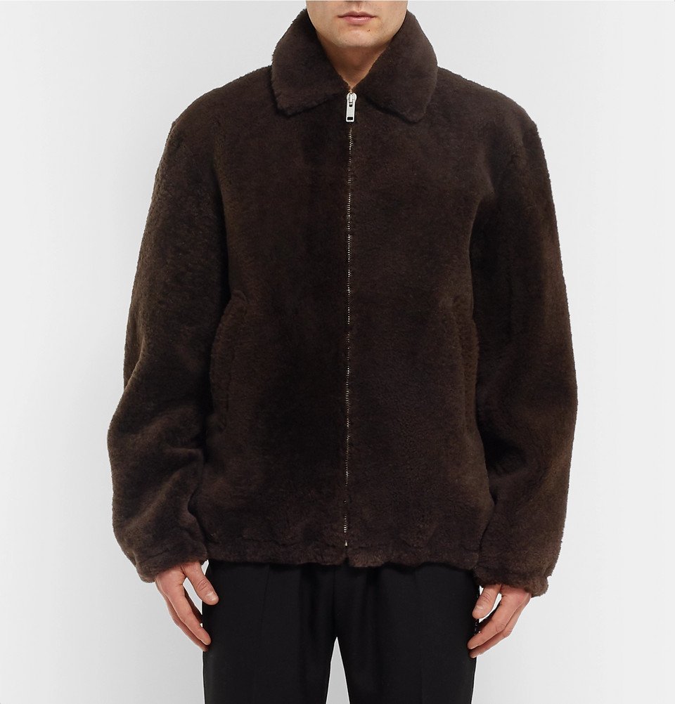 Givenchy on sale shearling jacket