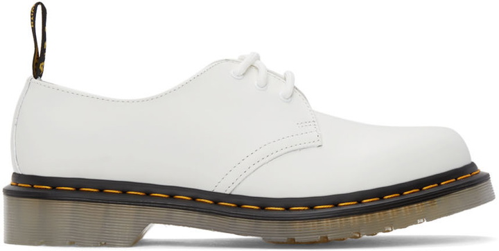 Photo: Dr. Martens White 1461 Derbys