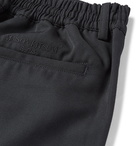 Maison Kitsuné - Drawstring Gabardine Trousers - Black