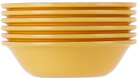 Mario Luca Giusti Yellow Saint Tropez Bowl Set, 6 pcs