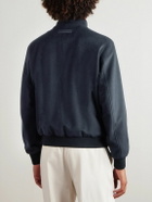 Zegna - Oasi Cashmere Blouson Jacket - Blue