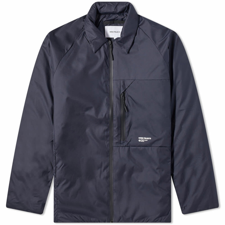 Photo: Norse Projects Men's Osa Light Pertex Jacket in Dark Navy