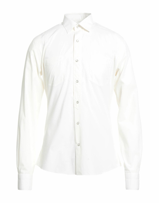 Photo: Boglioli Mens Shirt in Off white