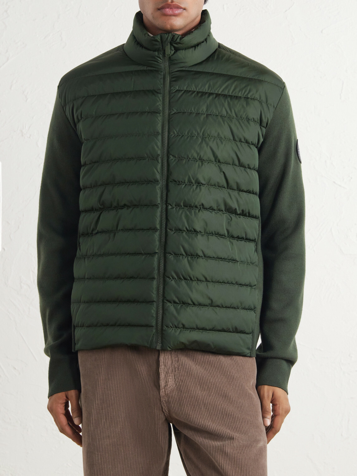 Canada Goose - HyBridge® Flavio Wool and Quilted Shell Down Jacket - Green
