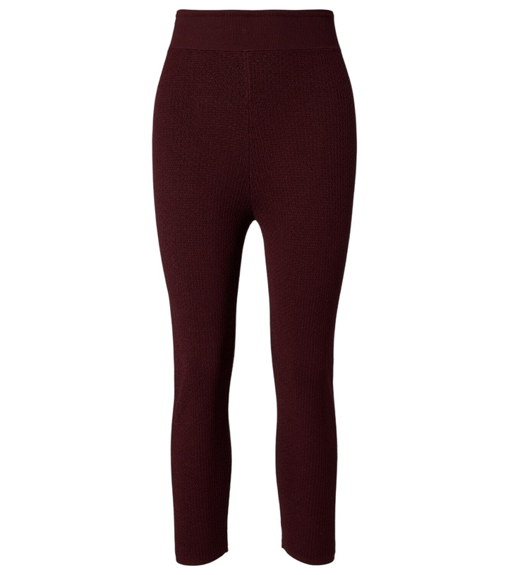 Photo: Chloé Knitted capri pants