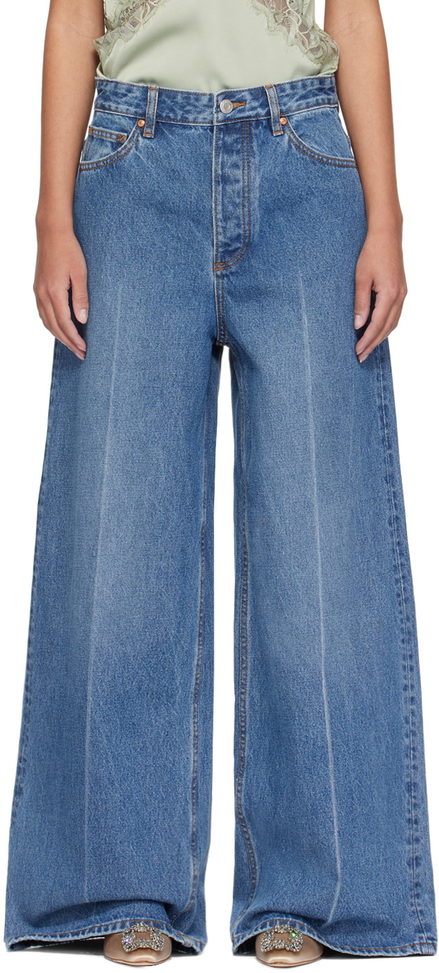 CAMILLA AND MARC Blue Argento Jeans