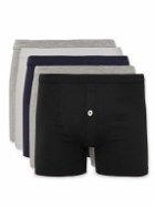 Hamilton And Hare - Five-Pack Stretch Lyocell and Cotton-Blend Boxer Briefs - Multi