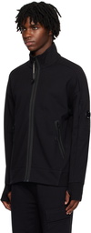 C.P. Company Black Zip Sweater