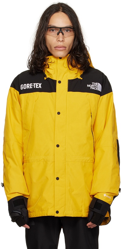 Photo: The North Face Yellow GTX Mountain Down Jacket