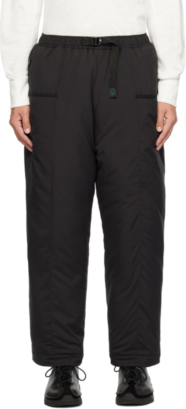 Photo: South2 West8 Black Insulator Belted Trousers