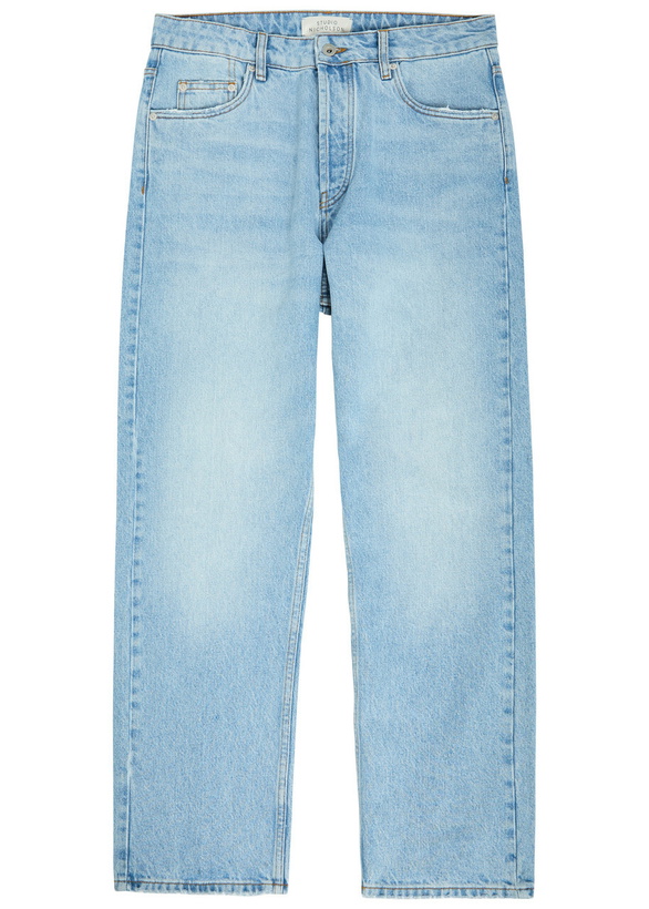 Photo: Studio Nicholson Riso Straight-leg Jeans Light Blue