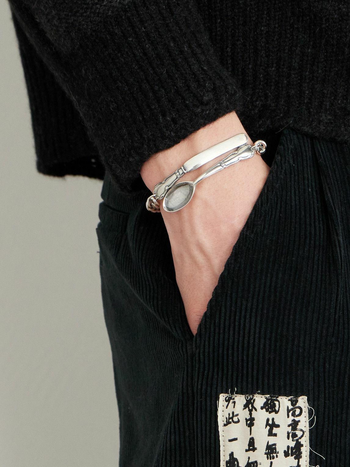 Enfants Riches Déprimés - Spoon and Knife Silver Bracelet Enfants