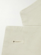 Massimo Alba - Unstructured Cotton-Blend Twill Blazer - Neutrals