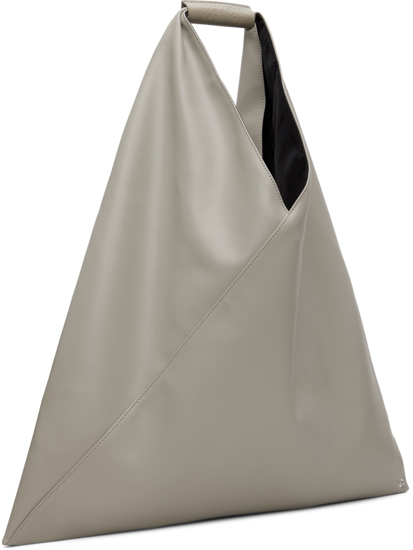 MM6 Maison Margiela Gray Triangle Tote MM6 Maison Margiela MM6 Maison Margiela Gray Triangle Tote MM6 Maison Margiela