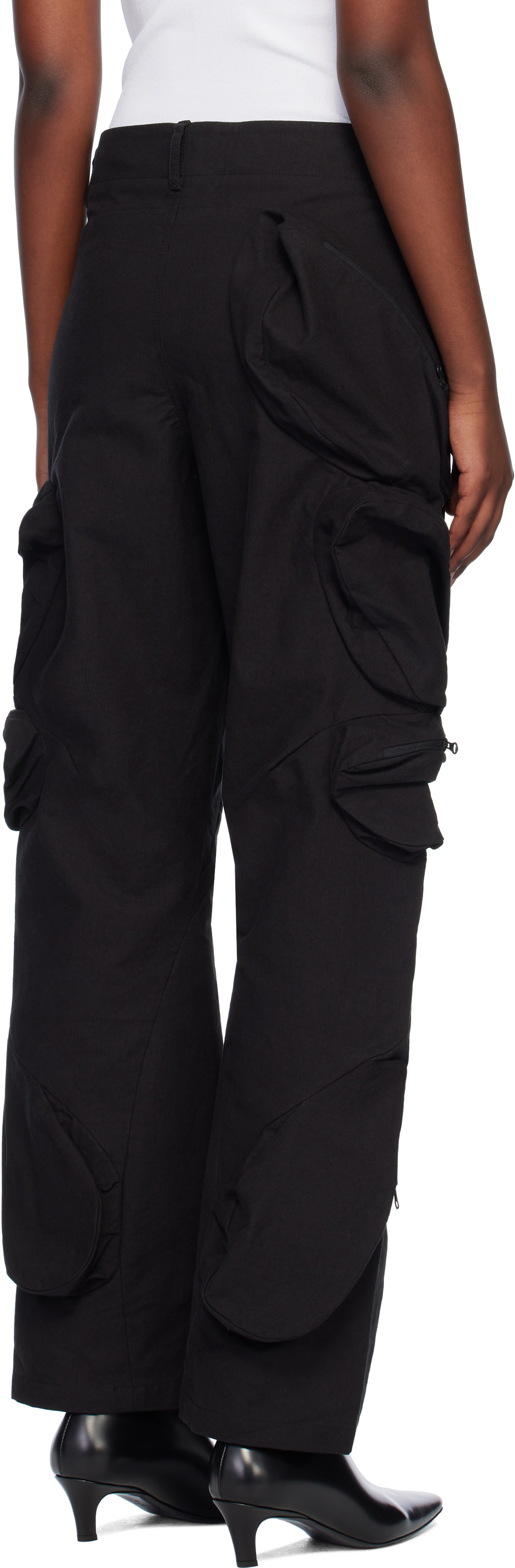 POST ARCHIVE FACTION (PAF) Black 7.0 Center Cargo Pants