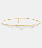 Ananya Scatter 18kt gold choker with diamonds