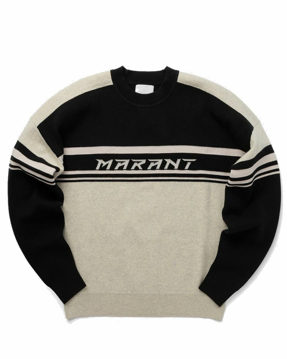 Photo: Marant Colby Sweater Black/Beige - Mens - Pullovers