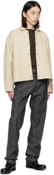 Taiga Takahashi Beige Lot. 303 Jacket