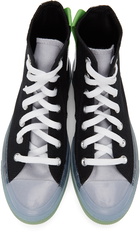 Converse Black & Grey Dramatic Nights All Star CX Hi Sneakers