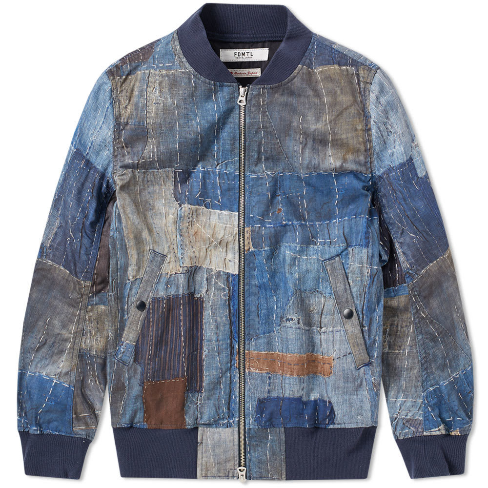 FDMTL BORO PLEATS BOMBER JACKET MA-1ジャケ - アウター