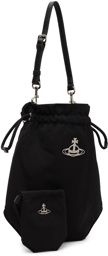 Vivienne Westwood Black Drawstring Pouch