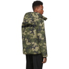 Nobis Reversible Green Oliver Puffer Jacket
