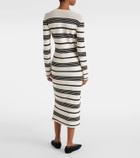 Moncler Cotton-blend midi dress