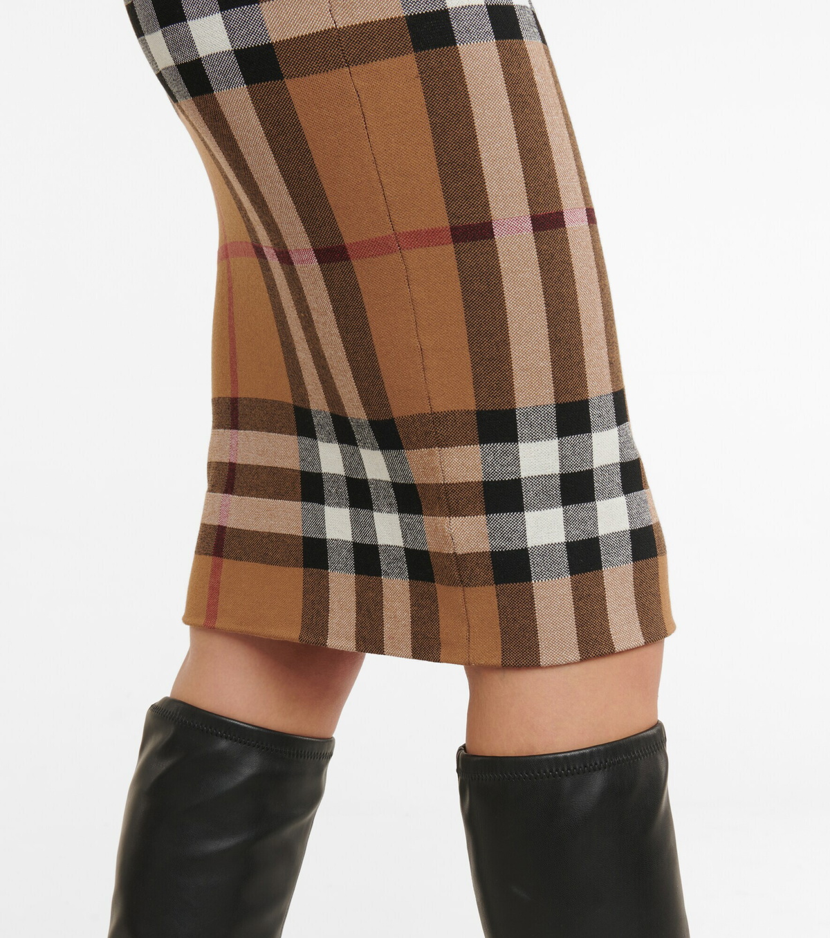 スカート BURBERRY Women Skirts 8106335 Brown Burberry Check Mini Wrap Skirt In Dark Birch Brown Chk - 53