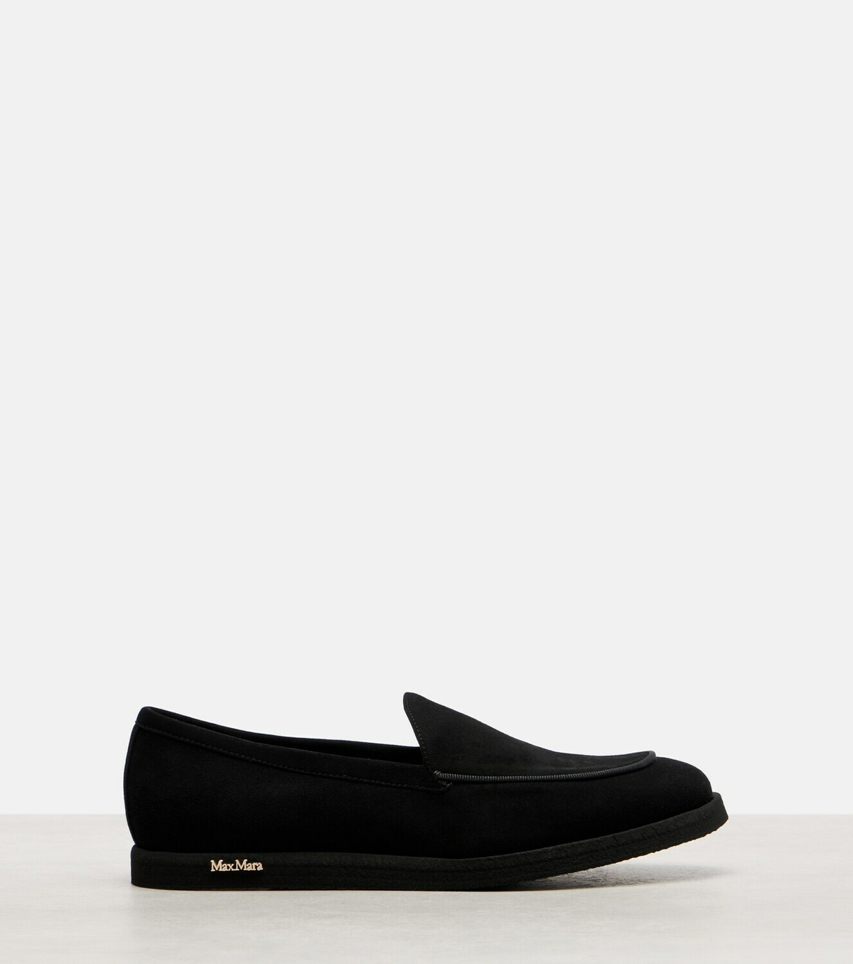 Max Mara Softmoc suede moccasins