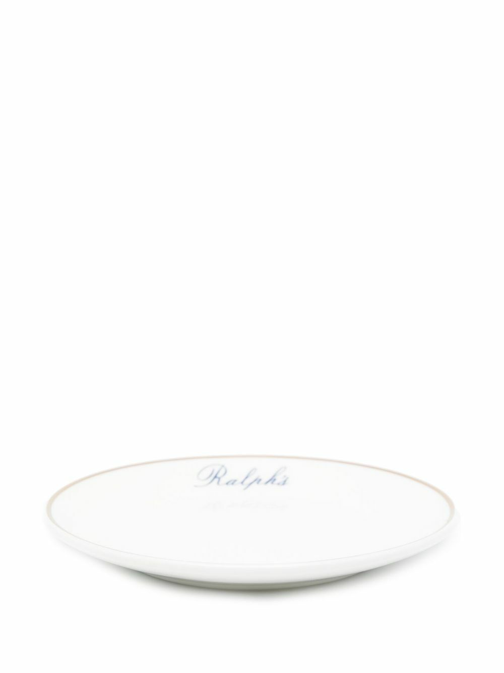 Ralph Lauren Home White Ralph's Canapé Plate Set