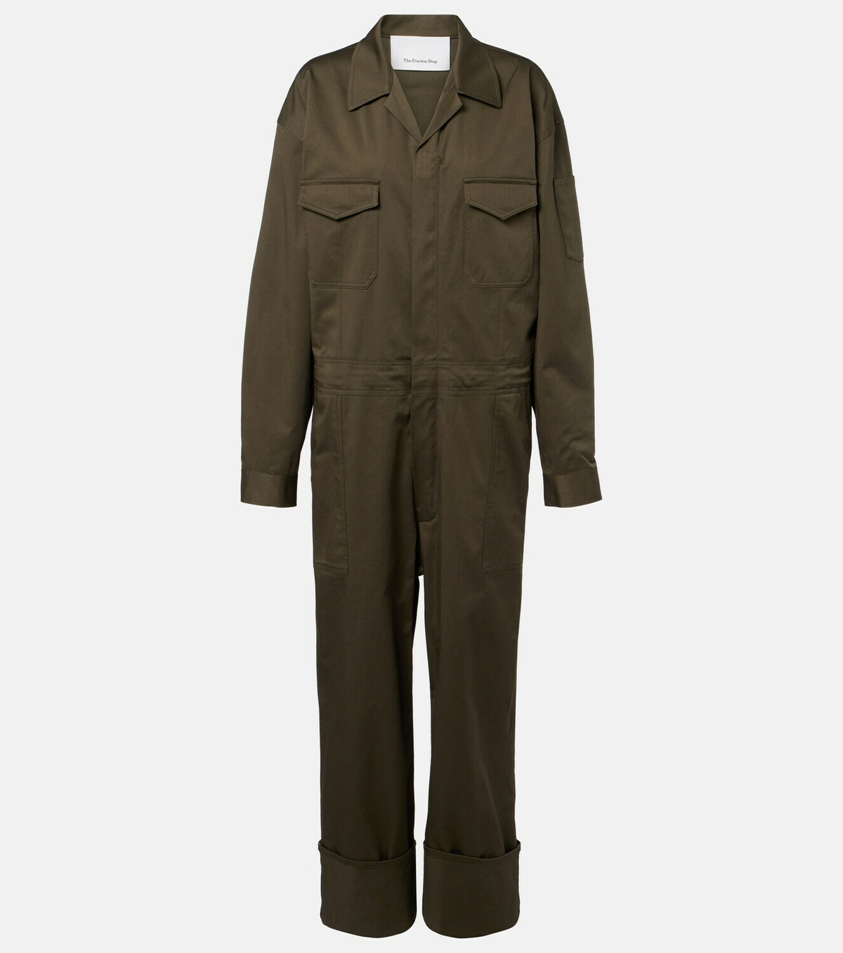 The Frankie Shop Ardea cotton jumpsuit