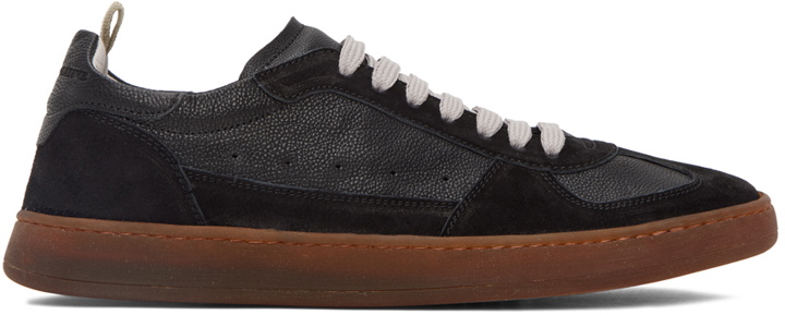 Photo: Officine Creative Black Kadett 001 Sneakers