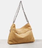 Givenchy Voyou Medium suede shoulder bag