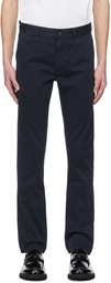 BOSS Navy Slim-Fit Trousers