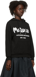 Alexander McQueen Black Logo Hoodie