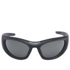 Gentle Monster x Mugler Spiral 02 Sunglasses in Black 