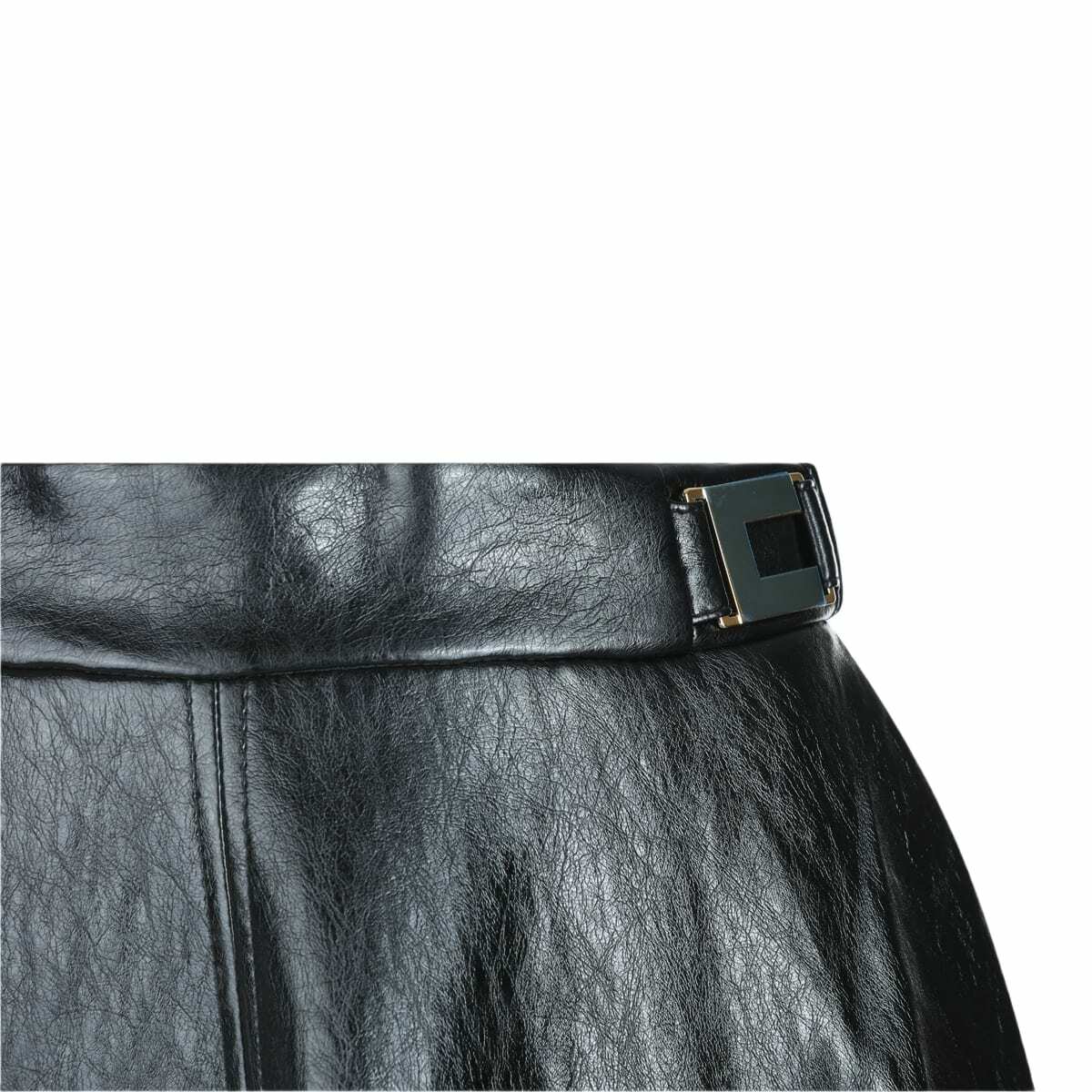 Elisabetta Franchi Black Viscose Skirt