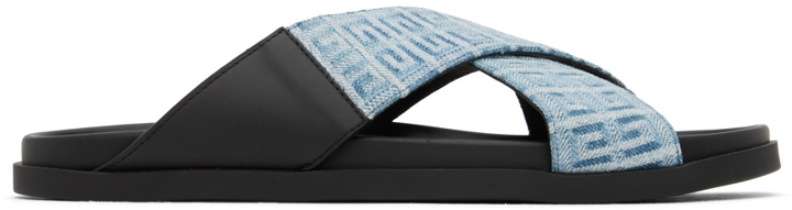 Photo: Givenchy Blue G Plage Sandals
