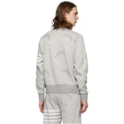 Thom Browne Grey Cotton Dolphin Icon 4-Bar Sweatshirt